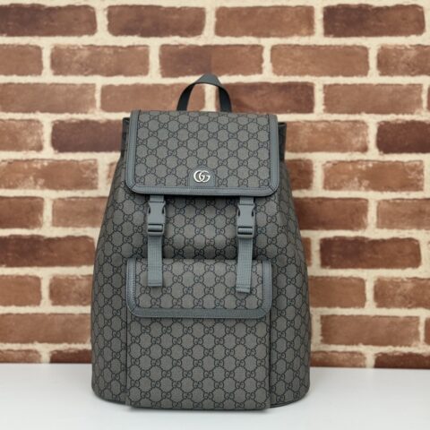 GUCCI 专柜品质，顶级原单货，实物实拍！款号792104灰PVC