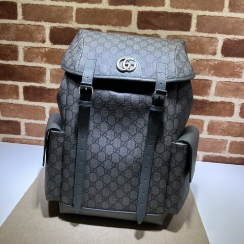 GUCCI 专柜品质，顶级原单货，实物实拍！款号598140灰PVC/灰皮