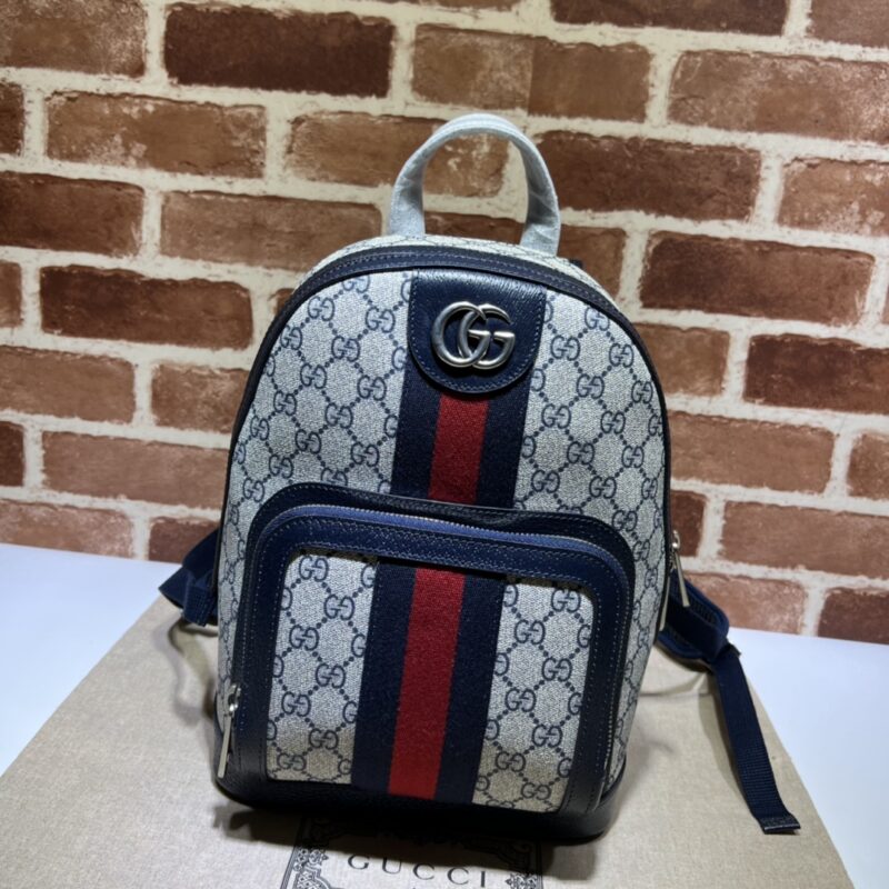 GUCCI 专柜品质，顶级原单货，实物实拍！款号547965蓝胶/蓝皮