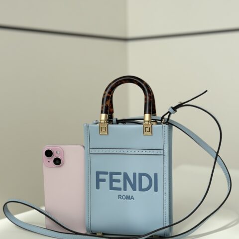 FENDI 阳光MINI TOTE 全牛皮高颜值爆表 款号:8376A
