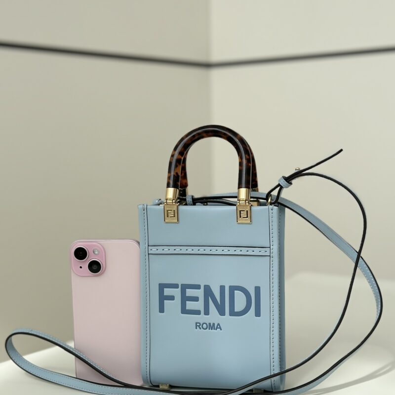 FENDI 阳光MINI TOTE 全牛皮高颜值爆表 款号:8376A