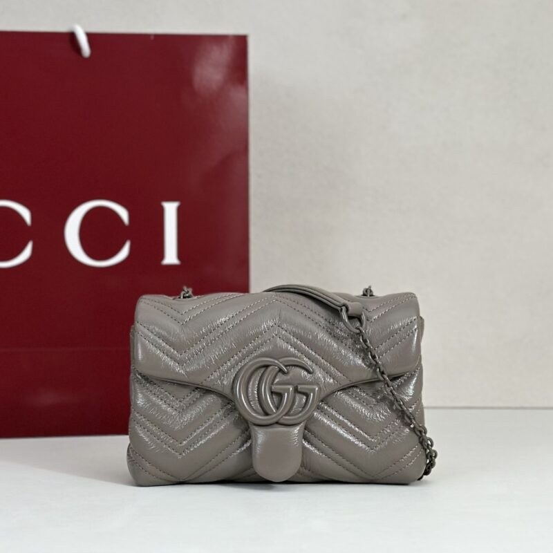 GUCCI 专柜品质，顶级原单货，实物实拍！款号856368土灰色