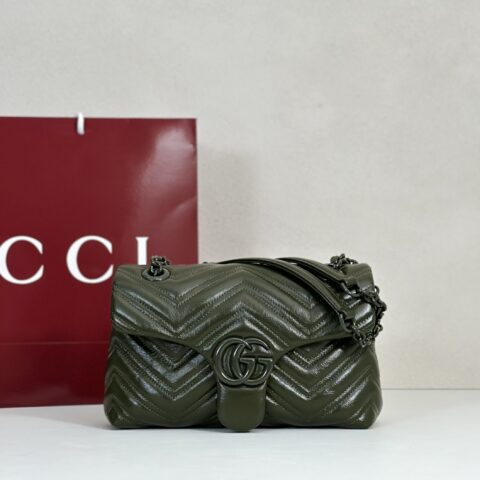 GUCCI 专柜品质，顶级原单货，实物实拍！855371森林绿