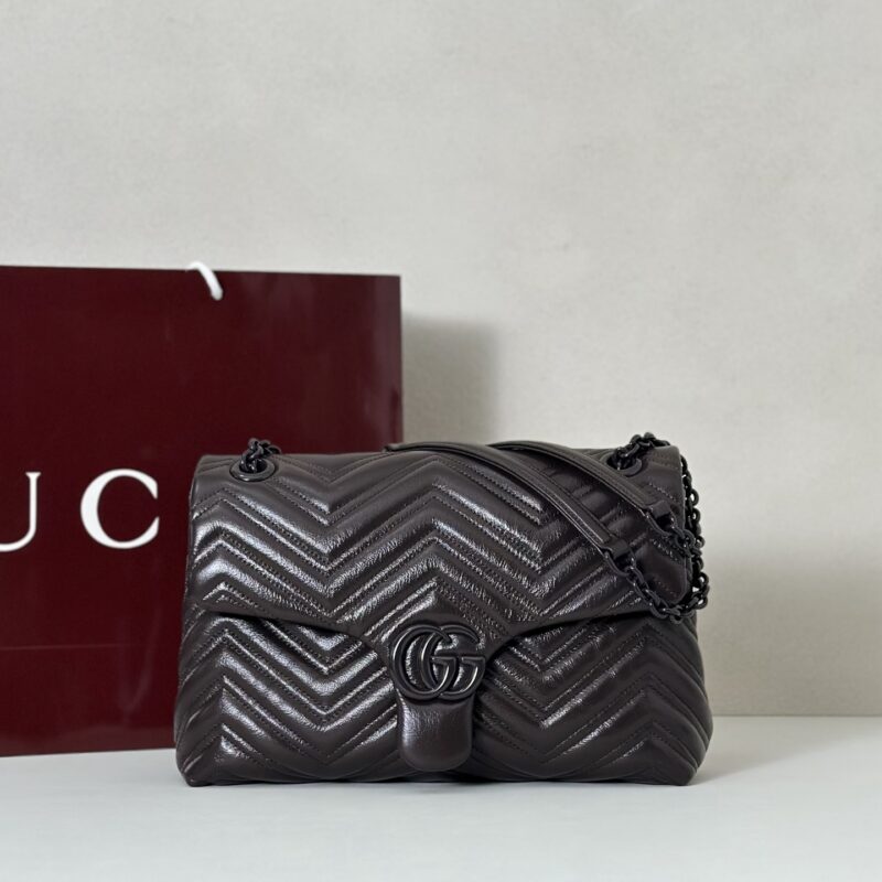 GUCCI 专柜品质，顶级原单货，实物实拍！款号850676深巧色