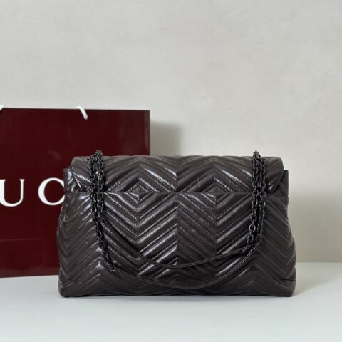 GUCCI 专柜品质，顶级原单货，实物实拍！款号850659深巧色