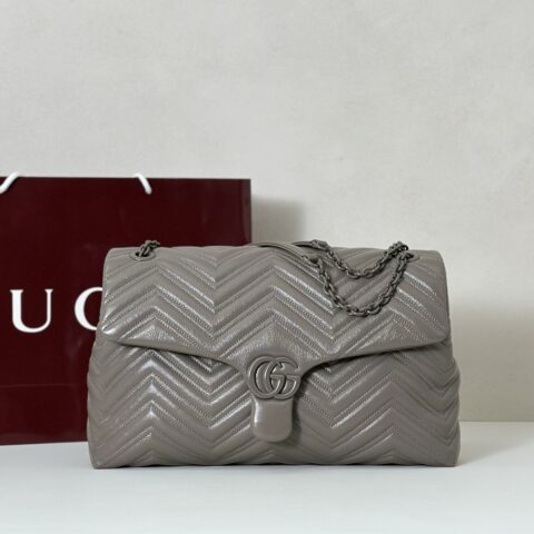 GUCCI 专柜品质，顶级原单货，实物实拍！款号850659土灰色