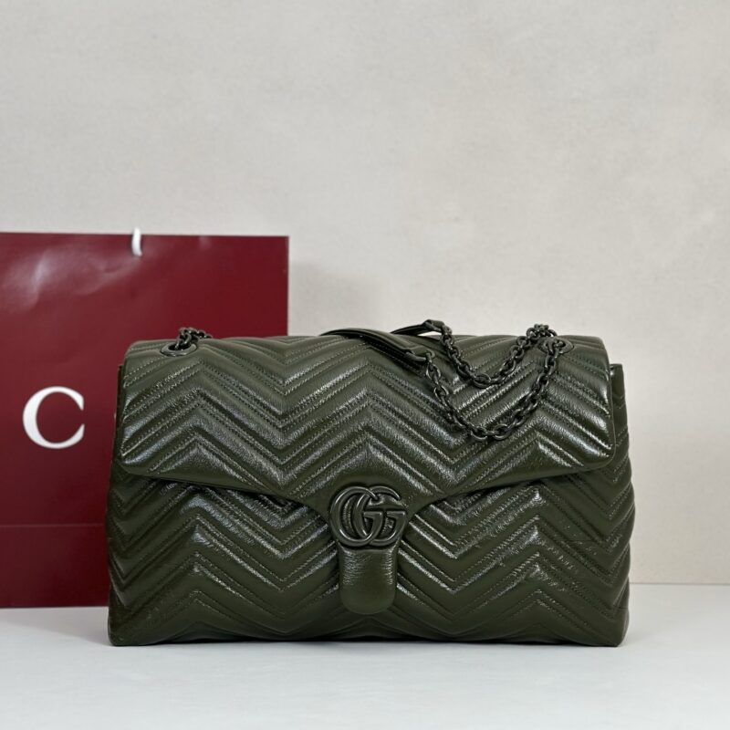 GUCCI 专柜品质，顶级原单货，实物实拍！款号850659森林绿