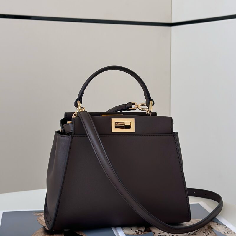FENDI peekaboo 经典款 款号:2125FS巧克力