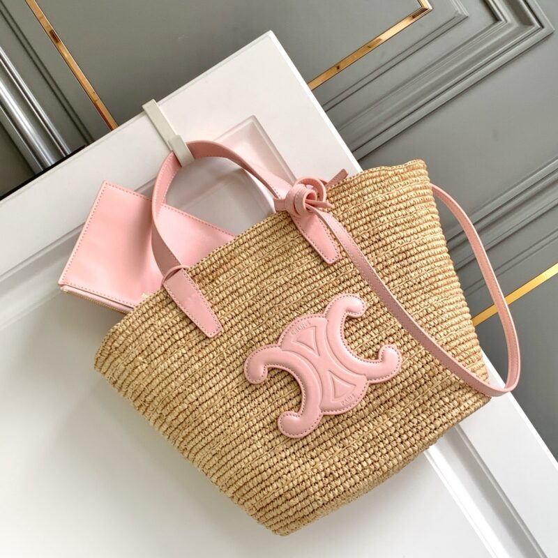 CELINE TEEN 植物材料和牛皮革柔软经典提篮包 编号:115802