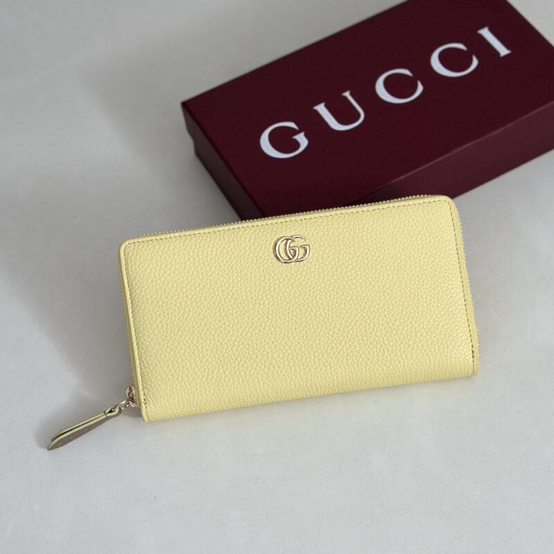 GUCCI 专柜品质，顶级原单货，实物实拍！款号456117浅黄/浅棕