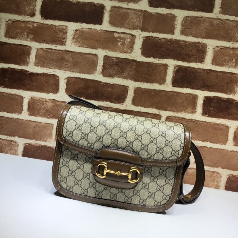 GUCCI 专柜品质，顶级原单货，实物实拍！款号602204啡胶棕皮