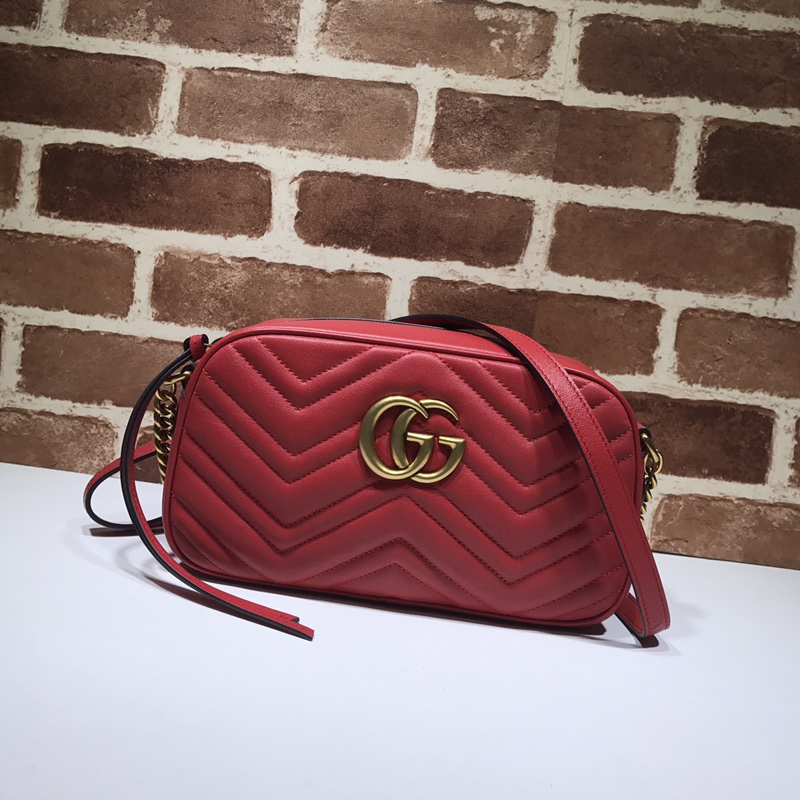 GUCCI 专柜品质，顶级原单货，实物实拍！款号447632大红