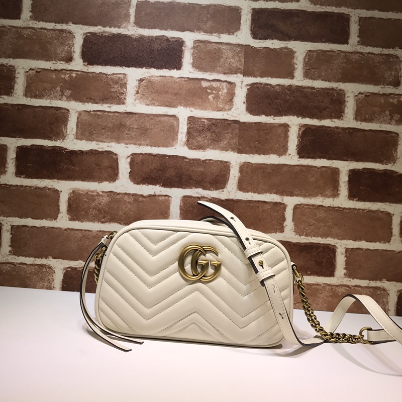 GUCCI 专柜品质，顶级原单货，实物实拍！款号447632米白