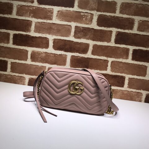 GUCCI 专柜品质，顶级原单货，实物实拍！款号447632裸粉