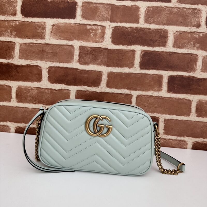 GUCCI 专柜品质，顶级原单货，实物实拍！款号447632淡浅绿