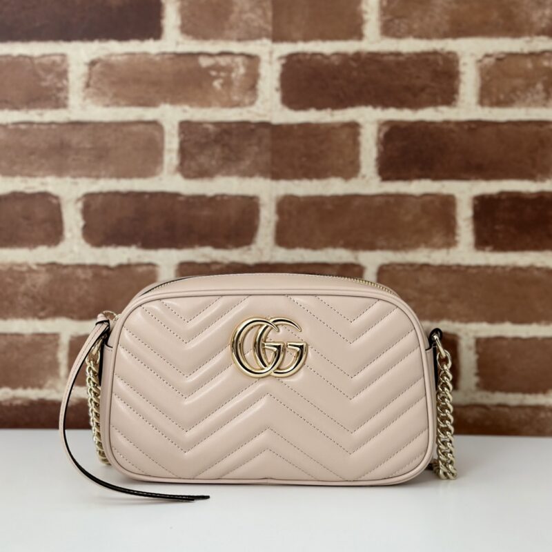 GUCCI 专柜品质，顶级原单货，实物实拍！款号447632新浅粉
