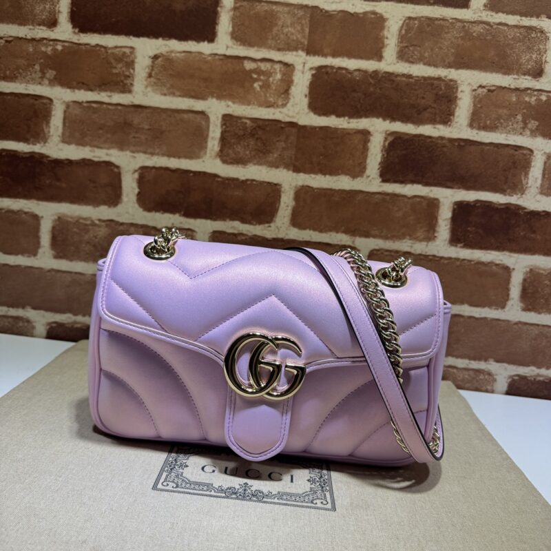 GUCCI 专柜品质，顶级原单货，实物实拍！款号443497幻彩粉