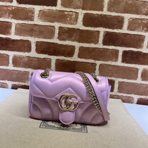 GUCCI 专柜品质，顶级原单货，实物实拍！446744幻彩粉