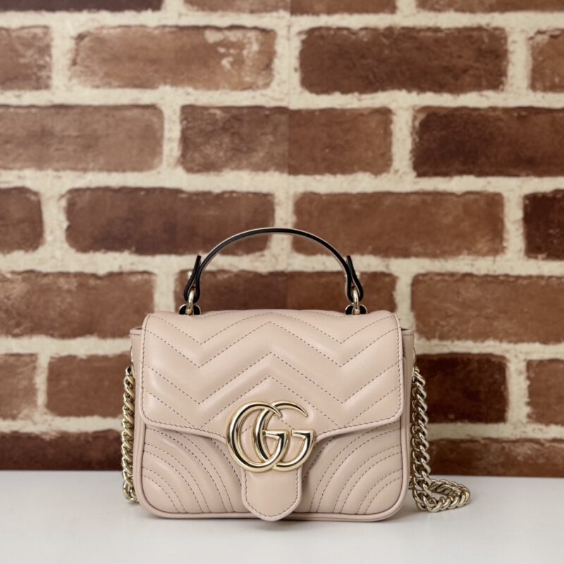 GUCCI 专柜品质，顶级原单货，实物实拍！811238新浅粉色