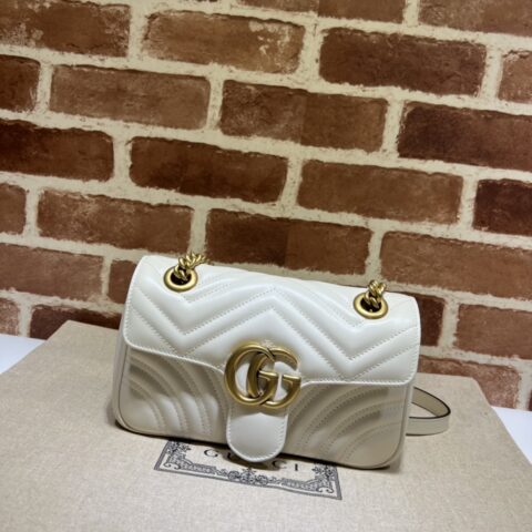 GUCCI 专柜品质，顶级原单货，实物实拍！446744米白