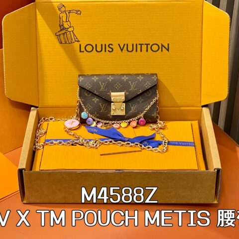【原单精品】M4588Z老花 链条腰包腰带 LV X TM POUCH METIS 腰带