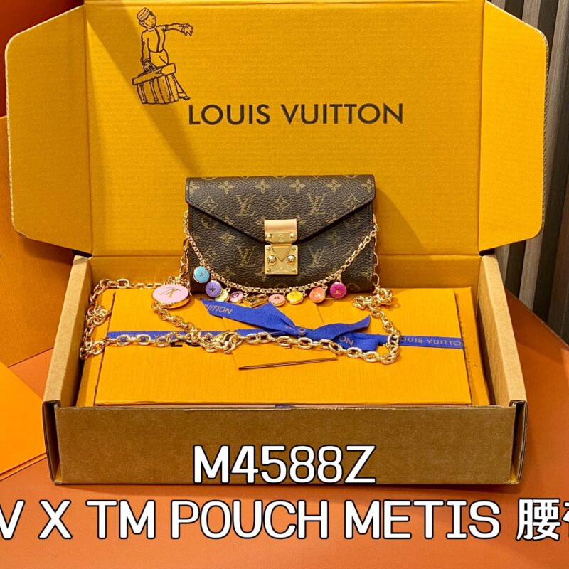 【原单精品】M4588Z老花 链条腰包腰带 LV X TM POUCH METIS 腰带