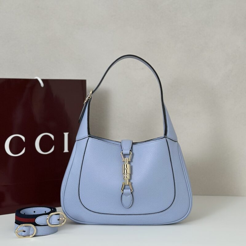 GUCCI 专柜品质，顶级原单货，实物实拍！款号810232浅蓝荔枝