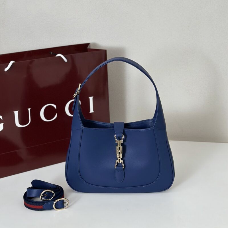 GUCCI 专柜品质，顶级原单货，实物实拍！款号810232深蓝平纹