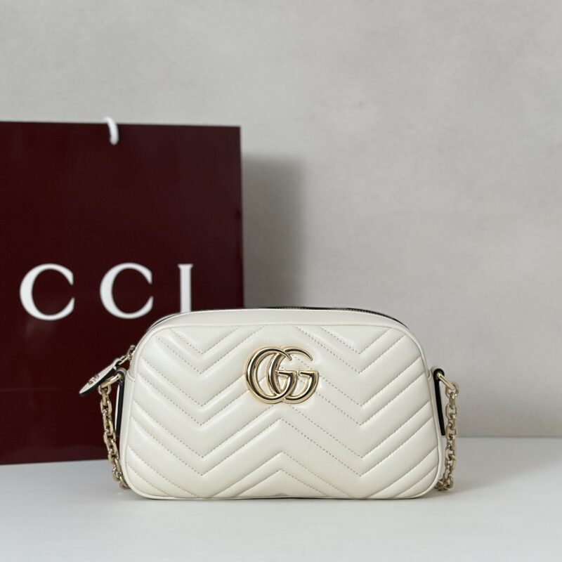 GUCCI 专柜品质，顶级原单货，实物实拍！款号855273米白