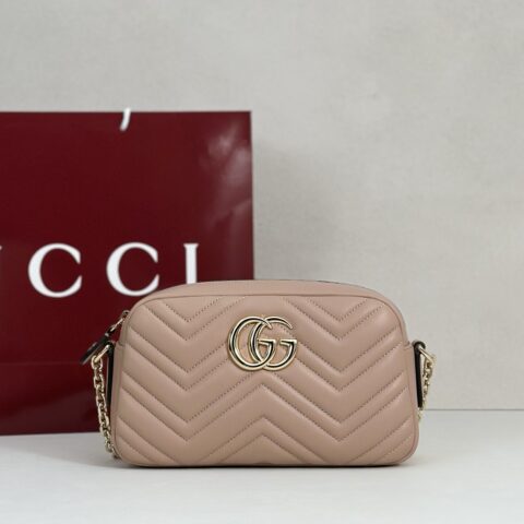 GUCCI 专柜品质，顶级原单货，实物实拍！款号855273杏粉