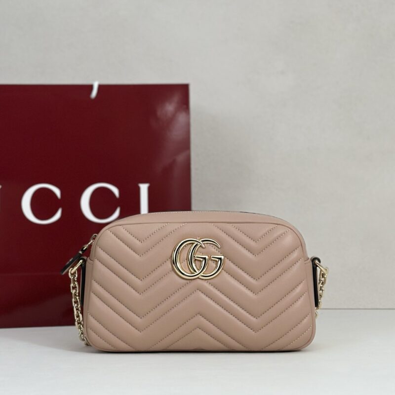 GUCCI 专柜品质，顶级原单货，实物实拍！款号855273杏粉