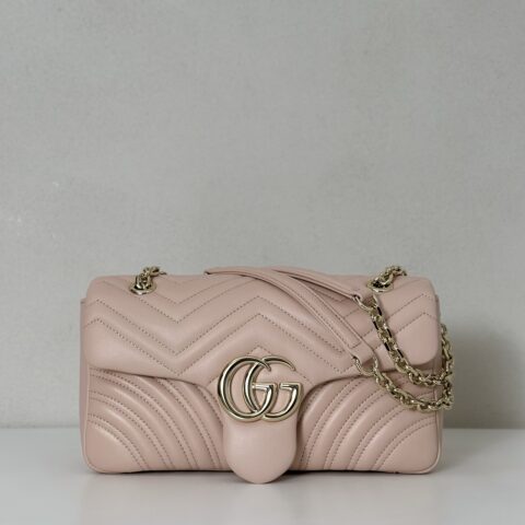 GUCCI 专柜品质，顶级原单货，实物实拍！款号837267柔粉色