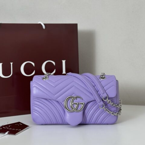 GUCCI 专柜品质，顶级原单货，实物实拍！款号837267浅紫