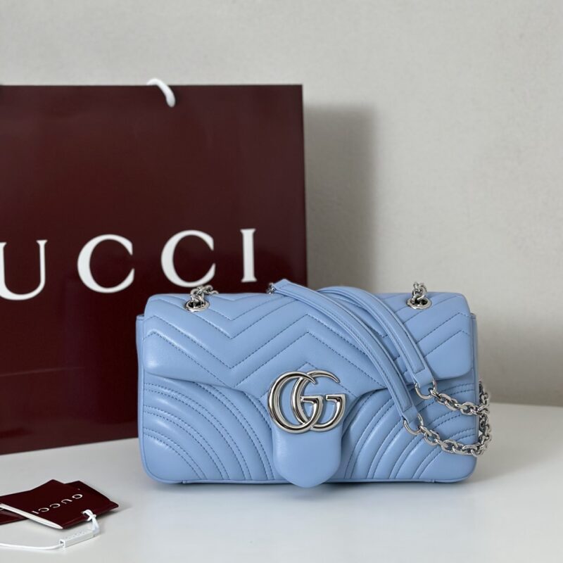 GUCCI 专柜品质，顶级原单货，实物实拍！款号837267浅蓝