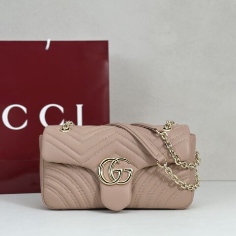GUCCI 专柜品质，顶级原单货，实物实拍！款号837267杏粉