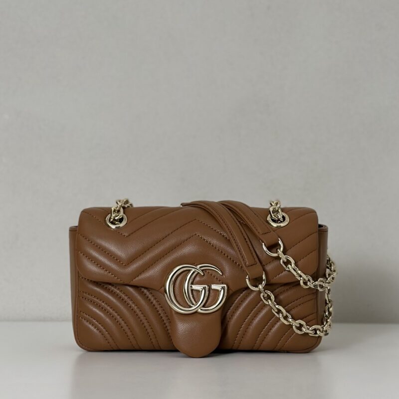 GUCCI 专柜品质，顶级原单货，实物实拍！837280棕色