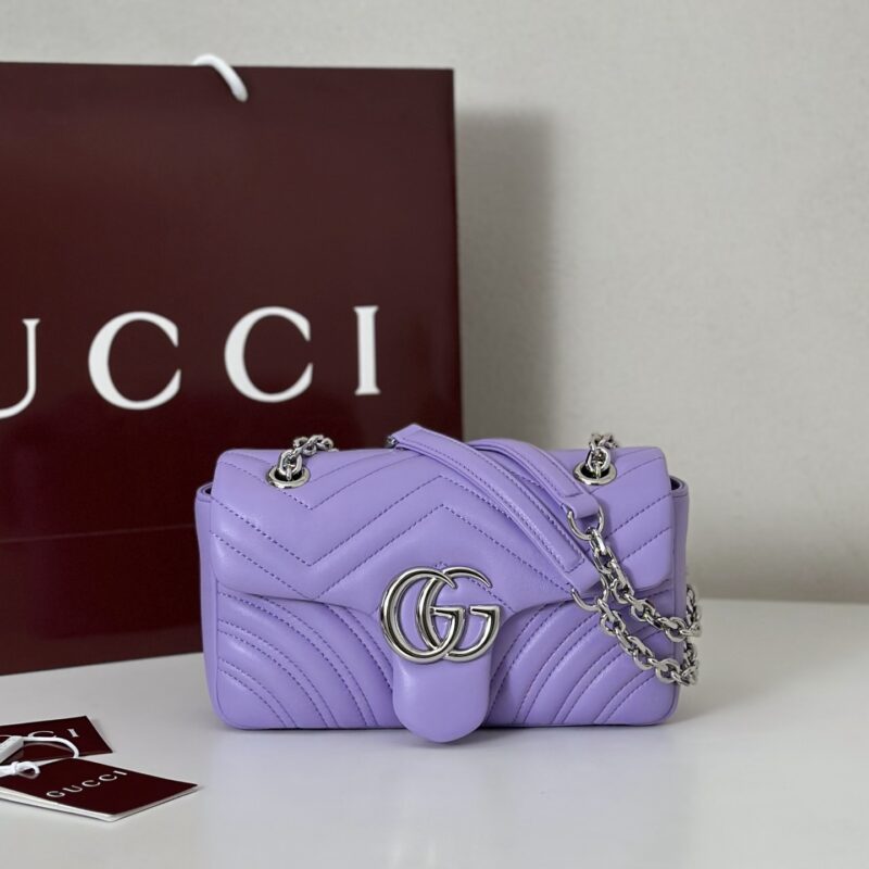 GUCCI 专柜品质，顶级原单货，实物实拍！837280浅紫