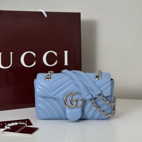 GUCCI 专柜品质，顶级原单货，实物实拍！837280浅蓝