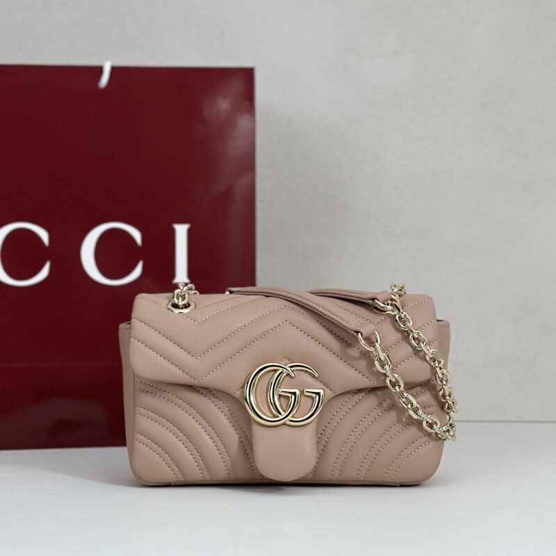 GUCCI 专柜品质，顶级原单货，实物实拍！款号837280杏粉