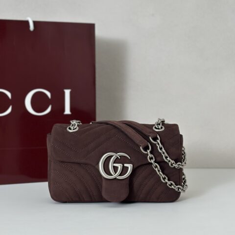GUCCI 专柜品质，顶级原单货，实物实拍！款号837280咖啡磨砂
