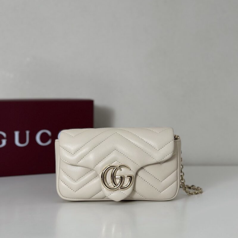 GUCCI 专柜品质，顶级原单货，实物实拍！款号841290米白