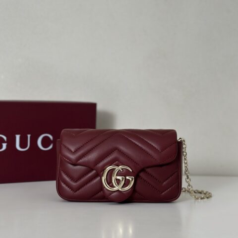 GUCCI 专柜品质，顶级原单货，实物实拍！款号841290安可拉红