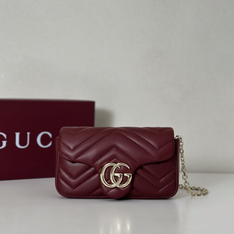 GUCCI 专柜品质，顶级原单货，实物实拍！款号841290安可拉红