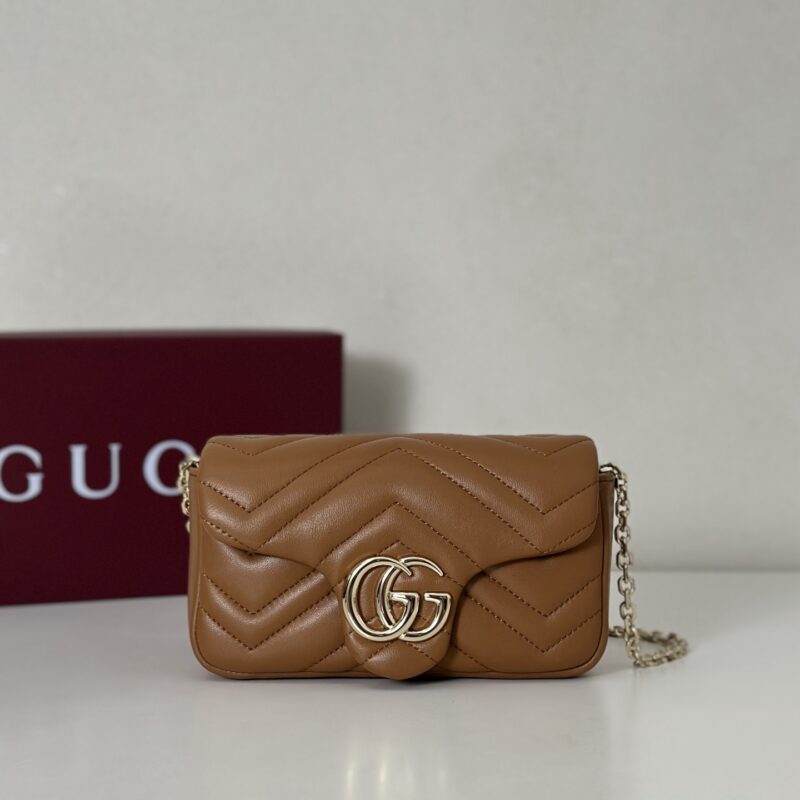 GUCCI 专柜品质，顶级原单货，实物实拍！款号841290棕色