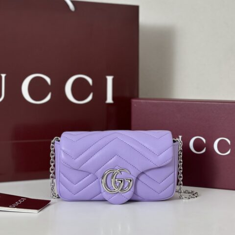GUCCI 专柜品质，顶级原单货，实物实拍！款号841290浅紫