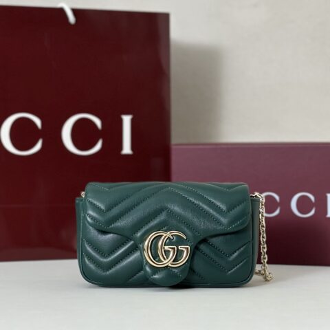 GUCCI 专柜品质，顶级原单货，实物实拍！款号841290深绿