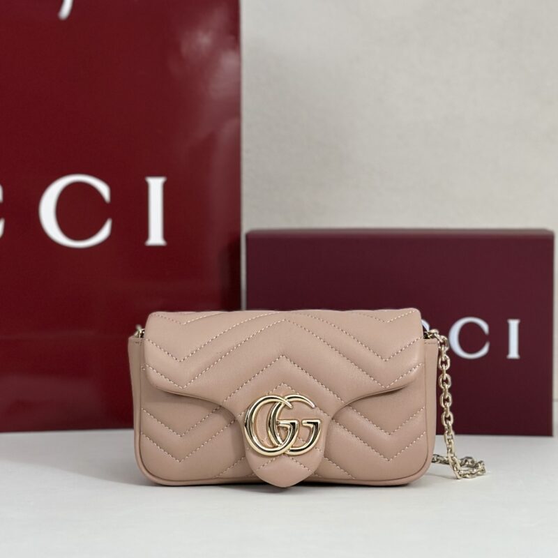 GUCCI 专柜品质，顶级原单货，实物实拍！款号841290杏粉