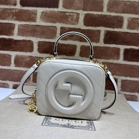 GUCCI 专柜品质，顶级原单货，实物实拍！款号744434白色