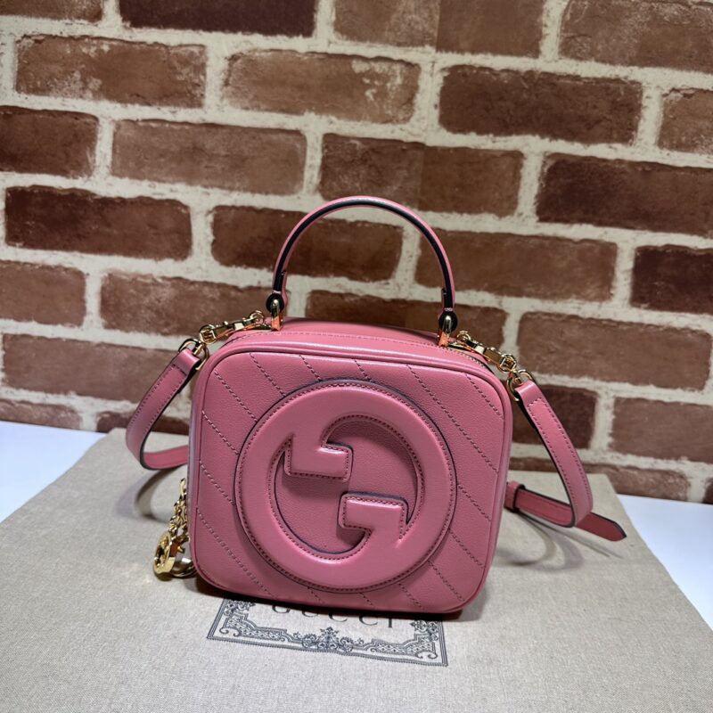 GUCCI 专柜品质，顶级原单货，实物实拍！款号744434玫粉色