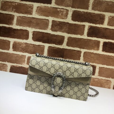 GUCCI 专柜品质，顶级原单货，实物实拍！499623啡卡其～